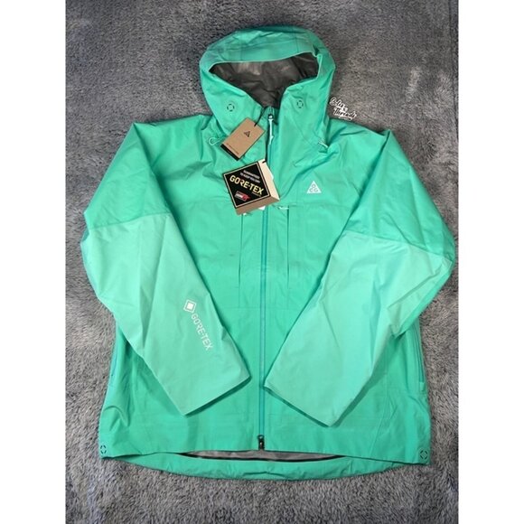 Nike ACG Storm-FIT ADV Gore-TEX Misery Ridge Jacket Size 2XL Men Light Menta - Picture 1 of 8